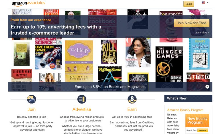 Become An Amazon Associate And Make Money Online - Work at Home Jobs